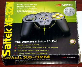 Saitek X6-32M Ultimate 8-Button GamePad