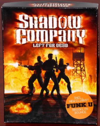 Shadow Company - Left for Dead CD-ROM inkl. New Clubhit Funk U Brooklyn Bounce OVP Bigbox Sinister Games/Ubi Soft Entertainment 1999