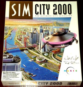 SimCity 2000 - englische DOS Disketten Version Maxis 1993