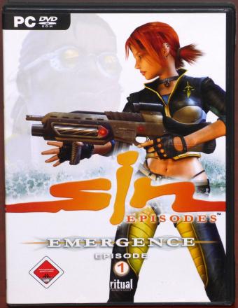 Sin Episodes - Emergence Episode 1 PC DVD ritual Entertainment 2006