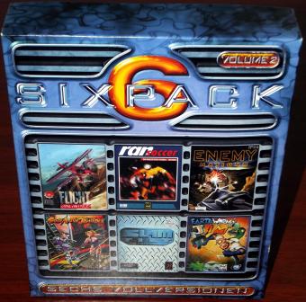 SixPack Volume 2 Spielesammlung mit 6 Vollversionen - Swing-Entertainment 1999