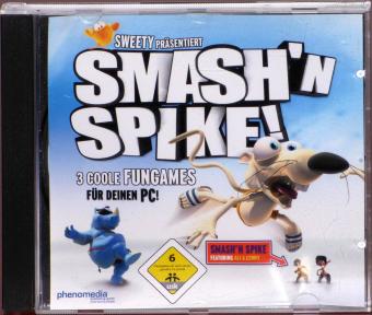 Smash'n Spike! 3 coole Fungames PC CD-ROM Sweety/phenomedia publishing GmbH/Ojom GmbH/Jamba AG 2005