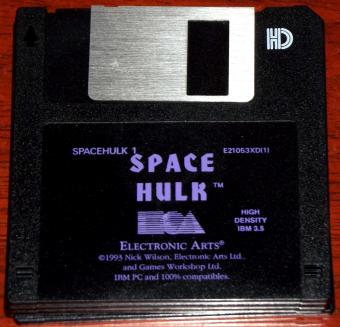 Space Hulk - 4 Disketten von Electronics Arts 1993