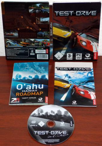 Test Drive Unlimited PC Spiel, Steelbook Edition inkl. Hawaii Roadmap, eden Games/ATARI 2006