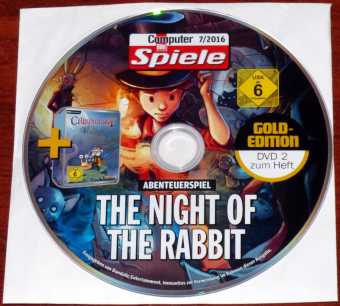 The Night of the Rabbit & Chronology CD CBS 07/2016
