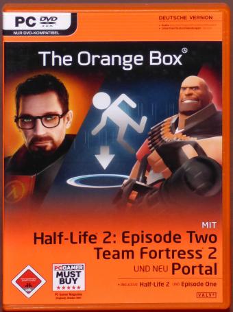 The Orange Box - Half-Life 2: Episode Two - Team Fortress 2 - Portal PC DVD-ROM Deutsche Version Valve 2007