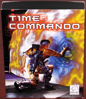 Time Commando MS-DOS/Win95 PC CD-ROM Adeline Software International/Electronic Arts Bigbox 1996
