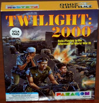 Twilight 2000 - IBM AT/PS1/PS2 & Compatibles - Paragon Software/MicroProse Software Inc. Neu versiegelt /OVP 1991