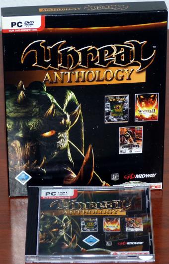 Unreal Anthology Big-Box PC DVD Epic Games/Midway 2006