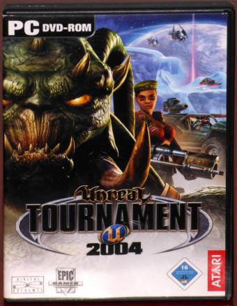 Unreal Tournament 2004 PC DVD-ROM inkl. Handbuch Linux Epic Games/Digital Extremes/ATARI