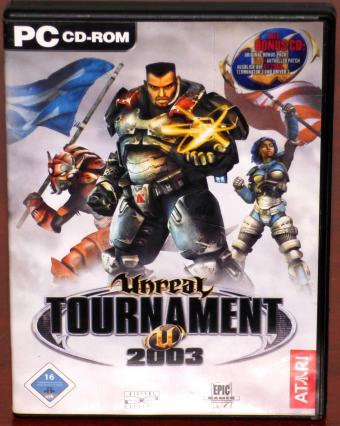 Unreal Tournament 2003 mit Bonus-CD 3CDs Epic Games/Digital Extremes/ATARI