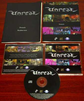 Unreal - in Jewel-Case mit Anleitungen