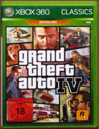 XBOX 360 Grand Theft Auto IV - Willkommen  in Liberty City Take 2/Rockstar Games 2009