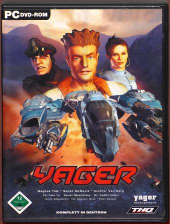 Yager PC DVD yager Development GmbH/THQ 2003