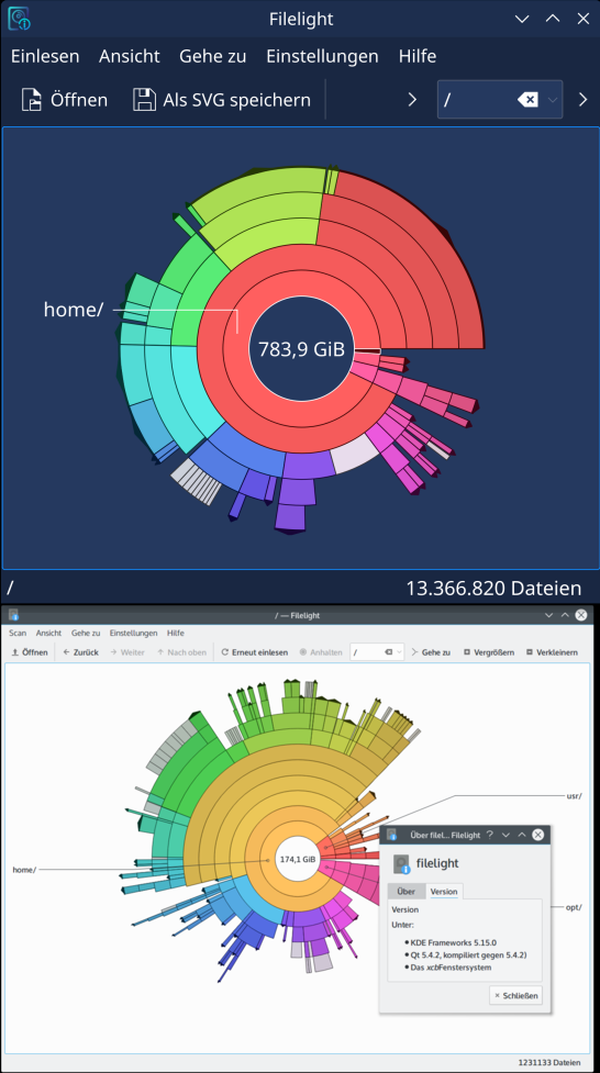 FileLight - Disk Usage