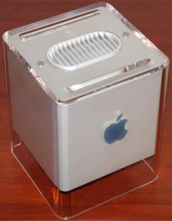 Apple Power Mac G4 Cube 450MHz Model No. M7886, USB, LAN & Firewire, Slot-in CD-RW, AirPort Card, 2GB PC133 RAM, ATI Rage 128 Pro 16MB PN-109-72700-02, California 2000