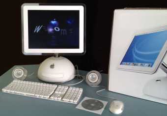 Apple iMac G4 1GHz CPU, 768MB RAM, 80GB HDD, Combo DVD-Drive, 15