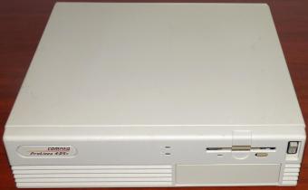 Compaq Intel i486 SX 25MHz CPU sSpec: SX683 1989, 4MB RAM, Tseng ET400AX Labs GPU, Floppy no HDD, Assembly-No. 002888-001