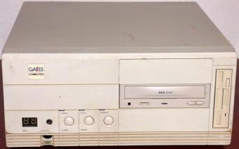 Gates Computer mit MHz Anzeige, 32x CD-ROM, Floppy ..