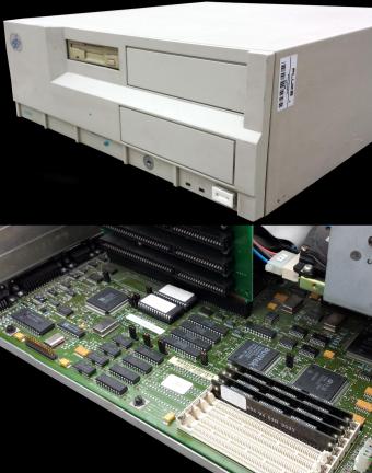 IBM ValuePoint Model: M40 Type: 6384, 486DX-33 CPU, 8MB RAM, 120MB HDD, ET4000 on-Board Grafik 1992