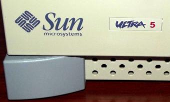 SUN Microsystems Ultra 5 Workstation mit UltraSPARC CPU, 64MB RAM, Seagate Medalist 4321 4,3GB IDE HDD, LG 32x CD-ROM CRD-8322B, Crystal Soundchip, ATI 3D Rage Pro On-Board Grafik 1999