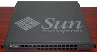 SUN Netra-T1 mit UltraSPARC-IIe RISC V9 500Mhz CPU, 256MB RAM, 2 x 36GBG SCSI-HDD, Sun-System Smartcard