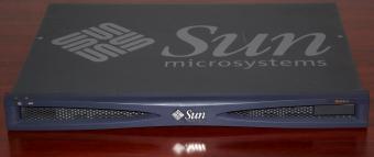 Sun Microsystems Netra X1 Server, UltraSPARC 400MHz CPU, 2x 256MB ECC RAM, 2x Western-Digital Caviar 120GB EIDE HDD WD1200, 2x LAN, 2x USB, ALi M1535D, 2001