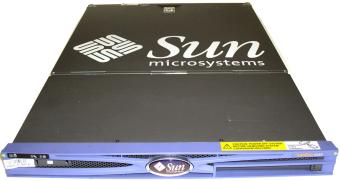 Sun Microsystems SunFire V210 Codename (Enchilada-1U) 2× UltraSPARC IIIi 1.33GHz CPUs 4GB RAM, 4x Gigabit Ethernet LAN NIC, ohne HDDs & DVD 2007