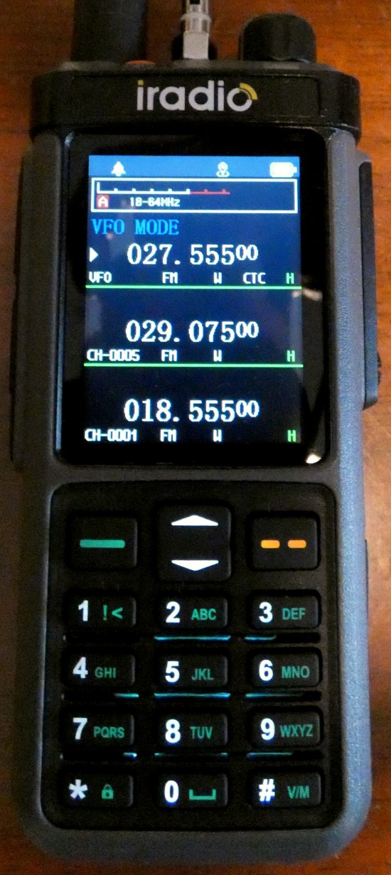 iRadio UV-98Plus 18-999MHz