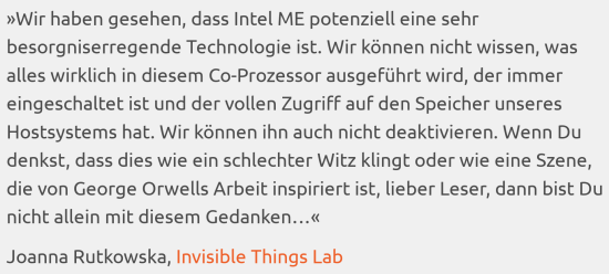 Intel x86 – Sackgasse ohne Ausweg Intel x86 – Sackgasse ohne Ausweg