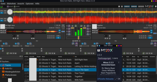 MIXXX - Mixing Engine